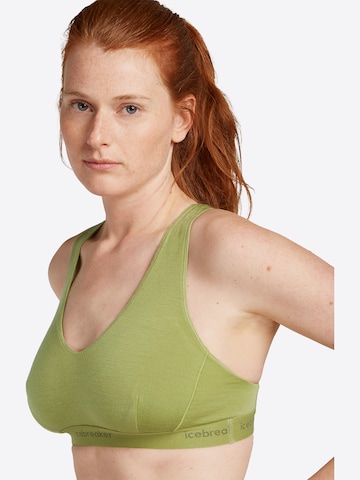Bustino Reggiseno 'W Mer 125 Cool-Lite Sprite Racerback Bra' di ICEBREAKER in verde