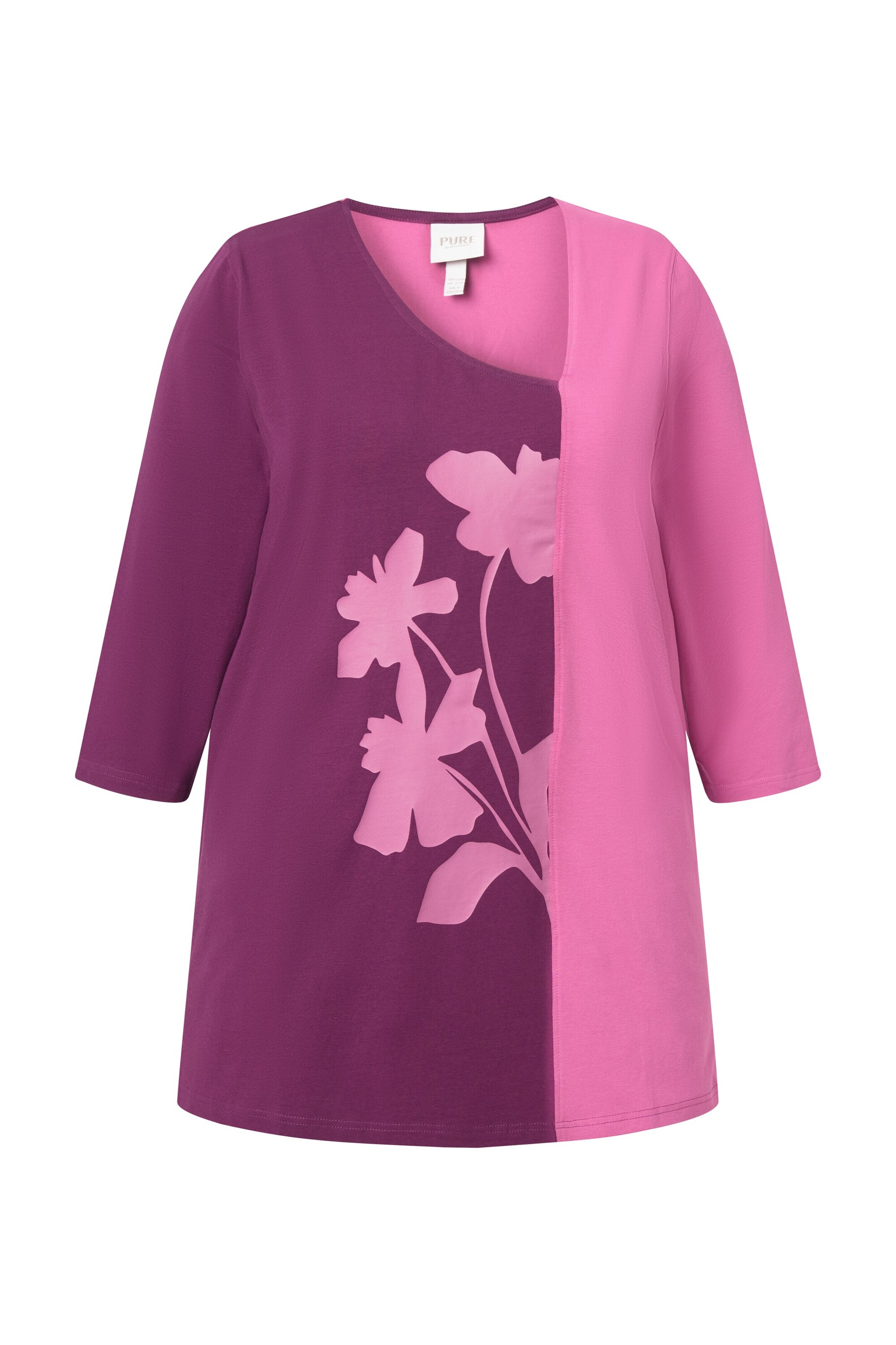 Ulla Popken Shirt in Purple: front
