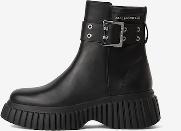 Karl Lagerfeld Bootsit värissä musta: etupuoli