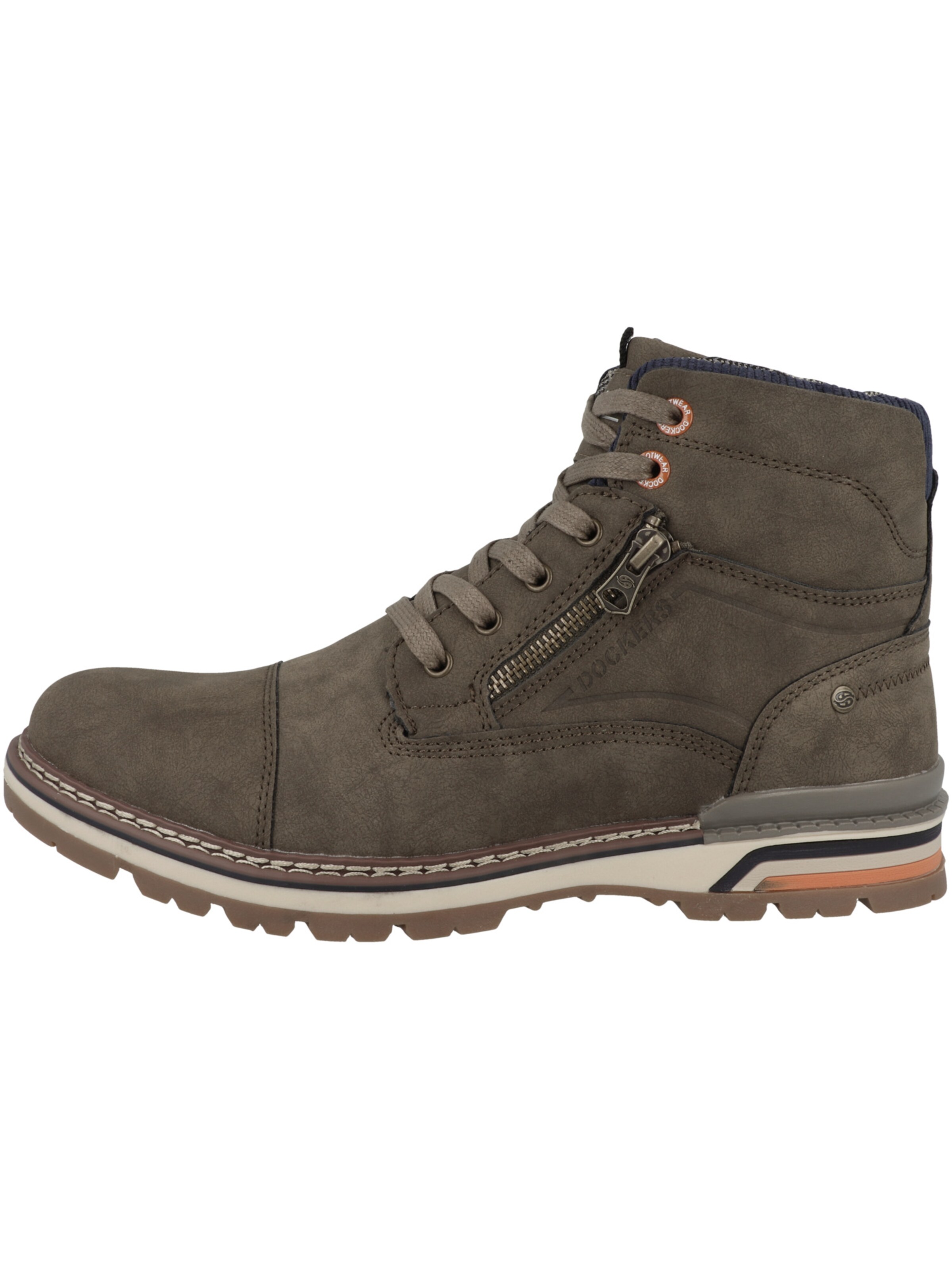 Dockers by Gerli Lace-Up Boots in Green