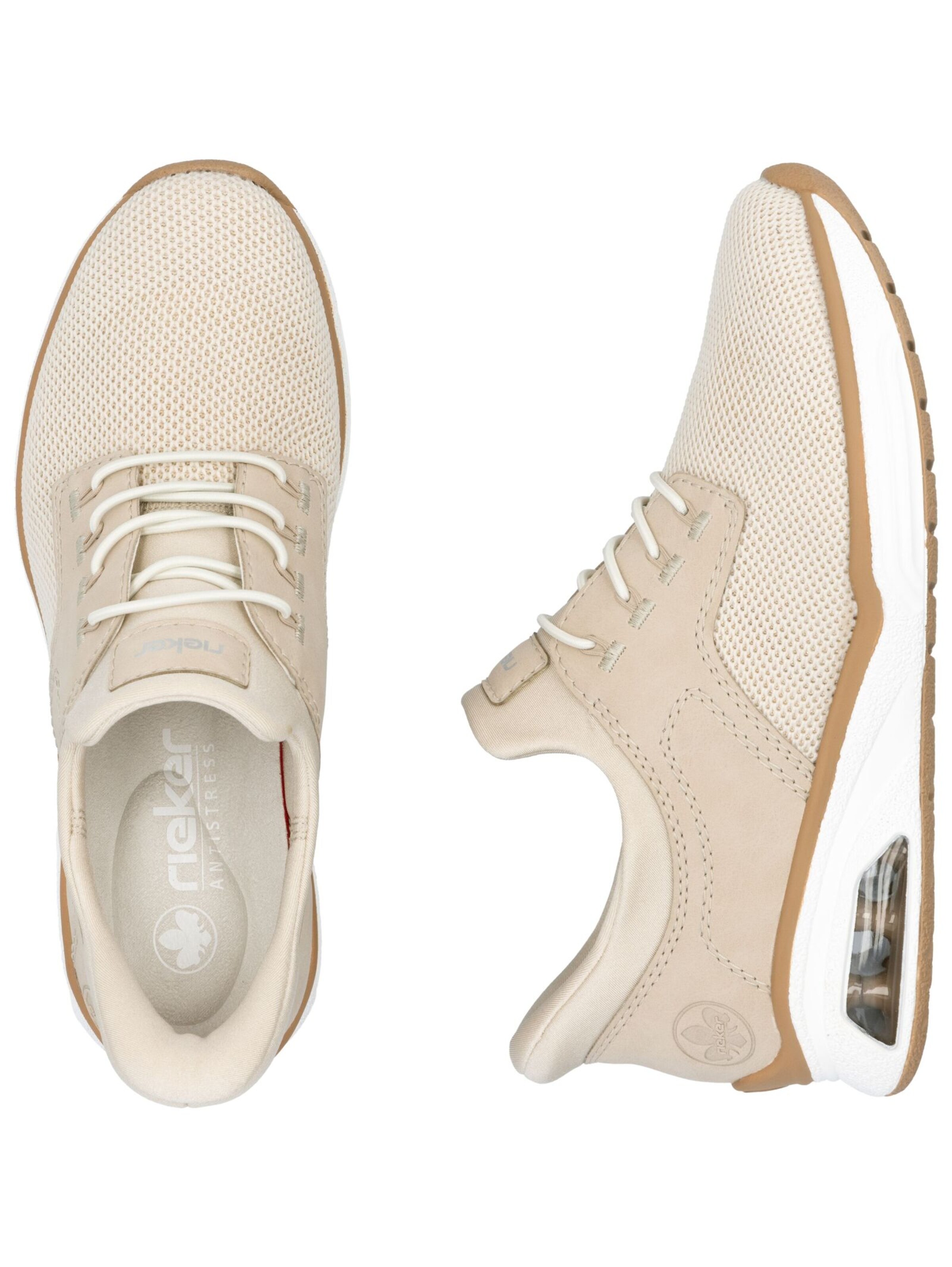 Baskets basses Rieker en beige