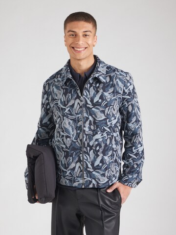 Veste mi-saison 'RIKKA_2' DRYKORN en bleu : devant