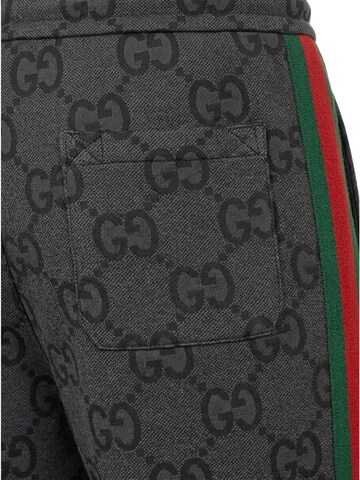 Gucci Regular Sportbroek 'Gucci Jumbo GG Jogginghose Herren' in Grijs