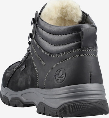 Rieker Lace-Up Boots in Grey