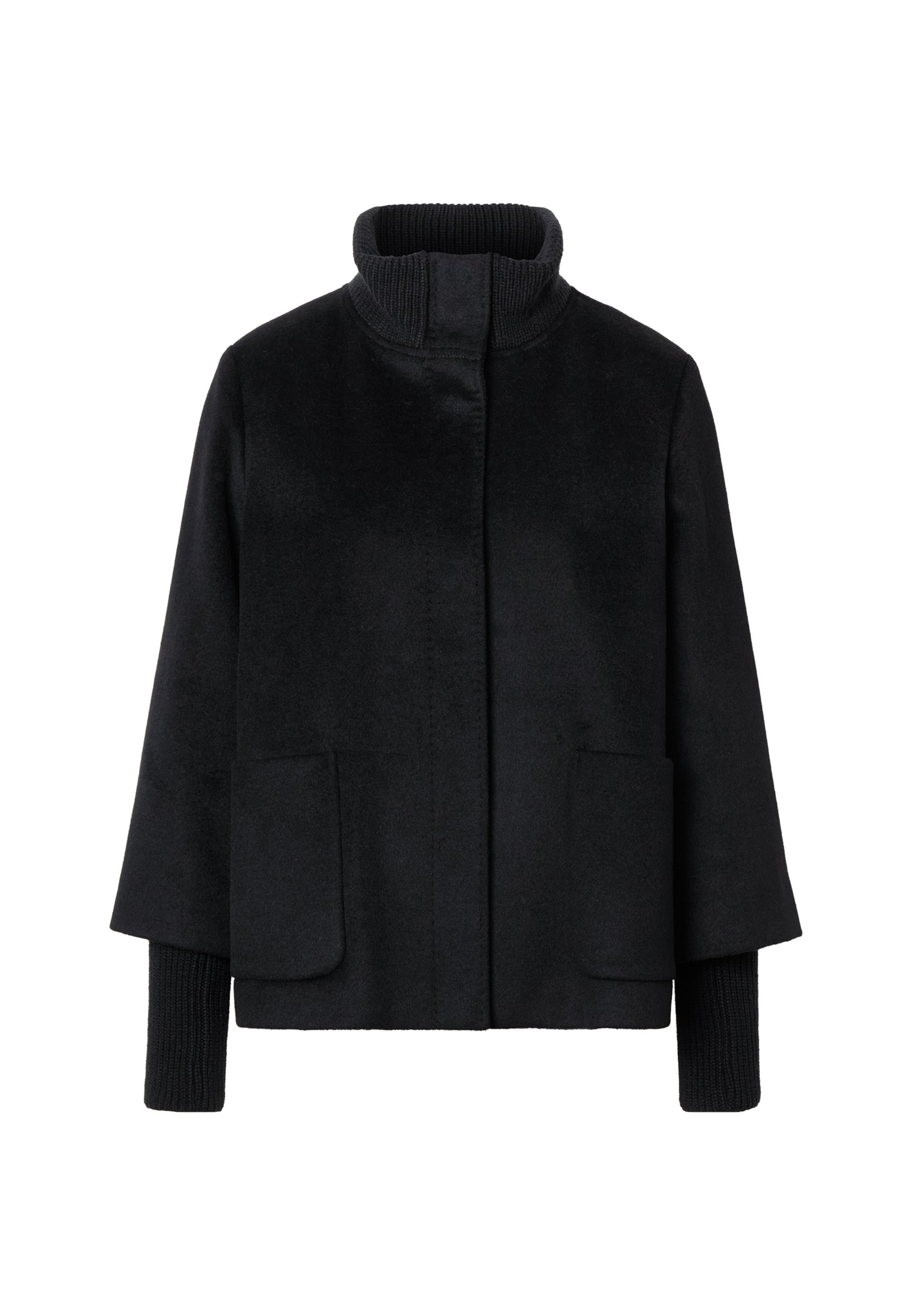 s.Oliver Jacke in Schwarz: Vorderseite