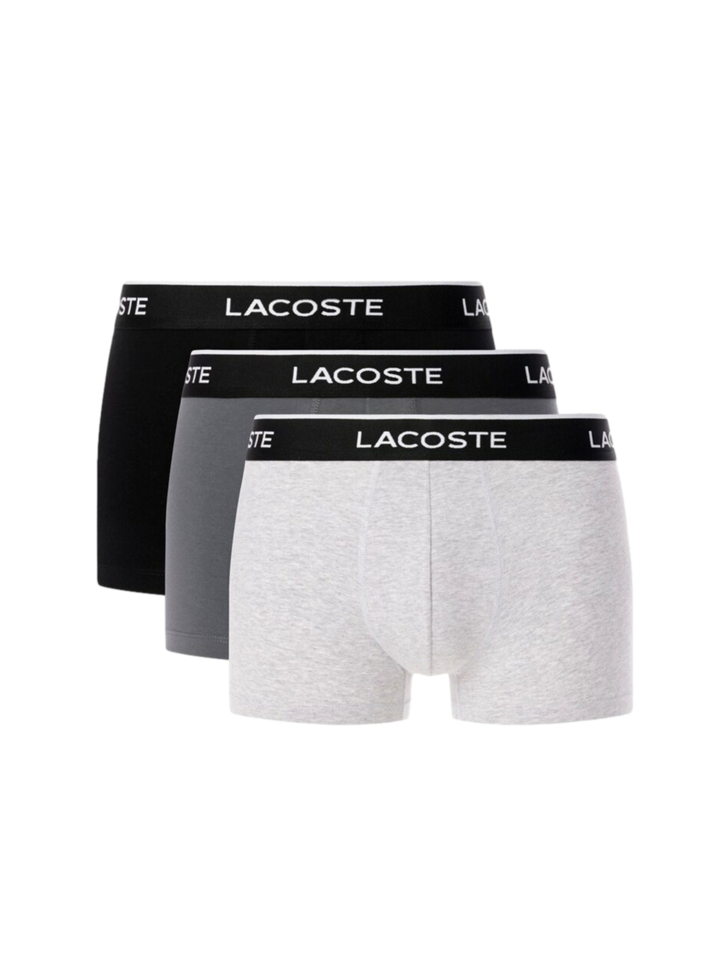 LACOSTE Boxershorts in Grijs: voorkant