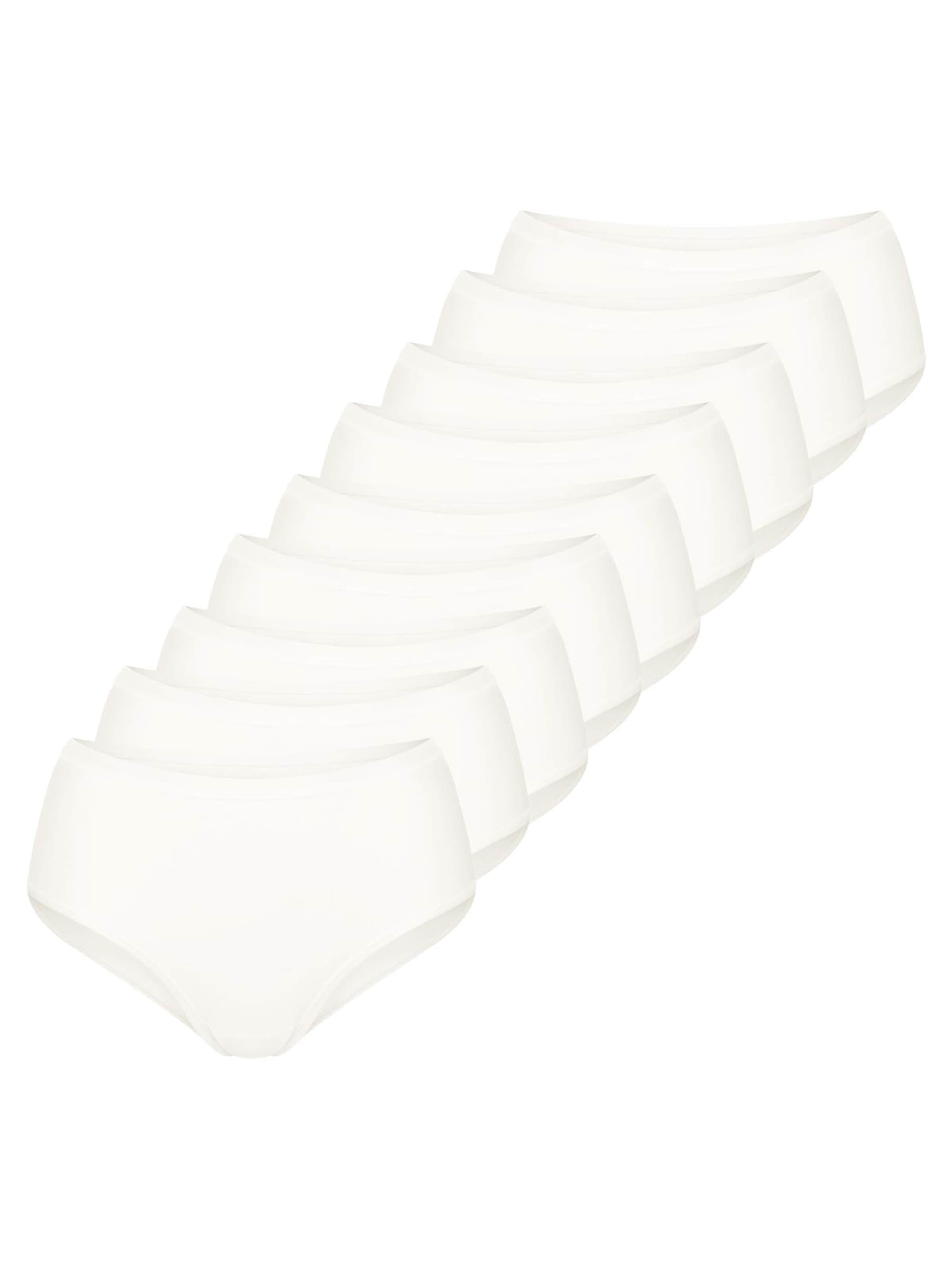 SLOGGI Slip 'GO Daily Cotton' in White: front