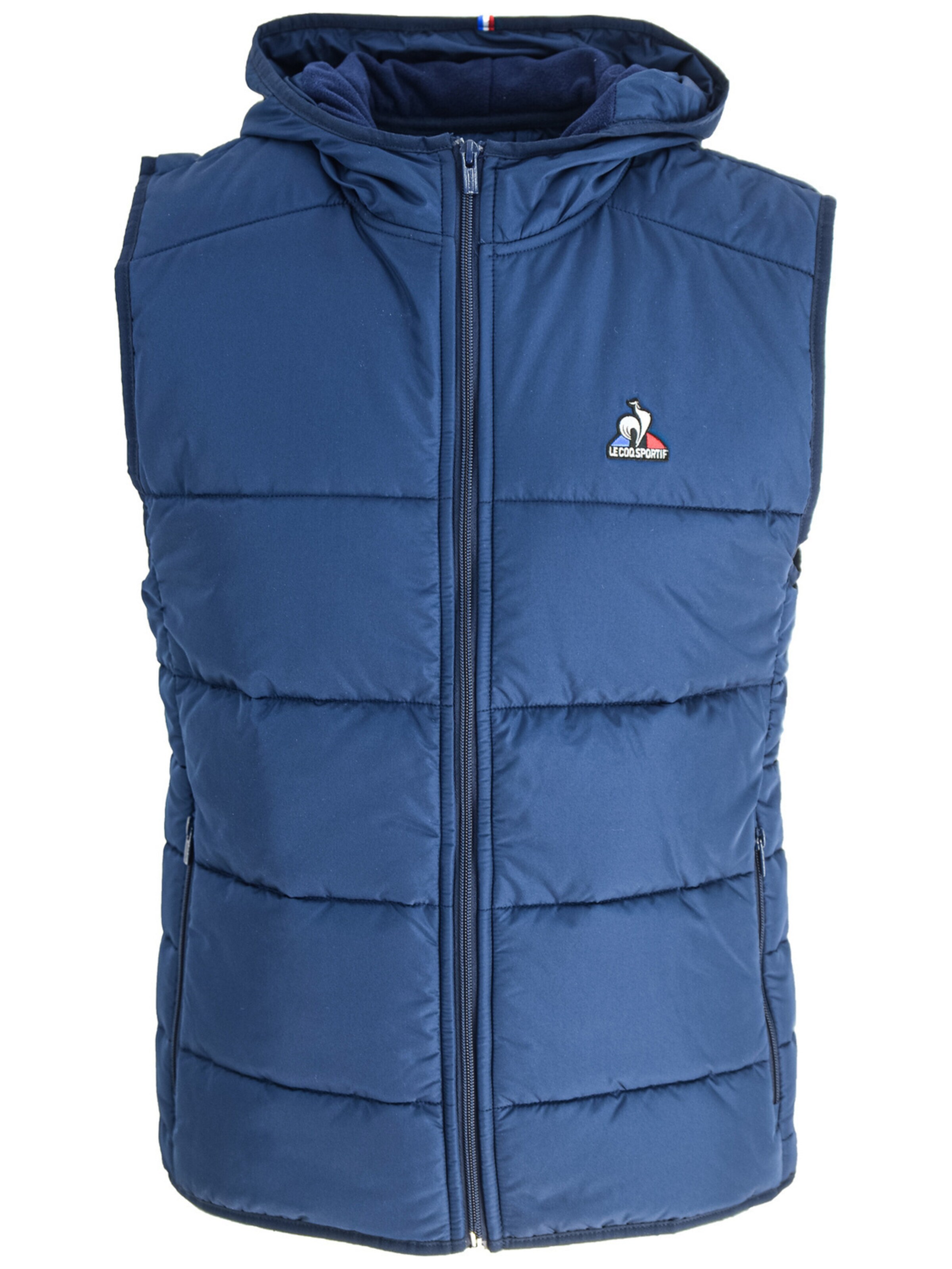 LE COQ SPORTIF Bodywarmer 'Le Coq Sportif Doudoune Sleeveless N1' in Blauw: voorkant