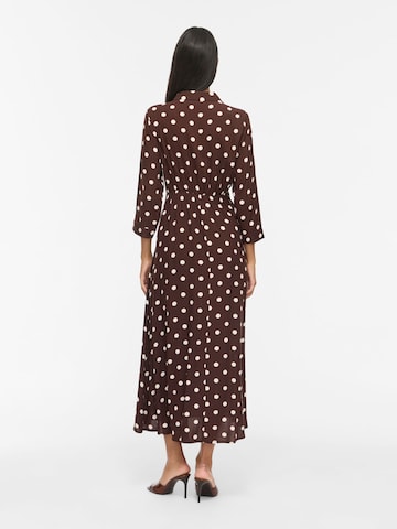 VILA Kleid 'VIAya Paya' in Braun