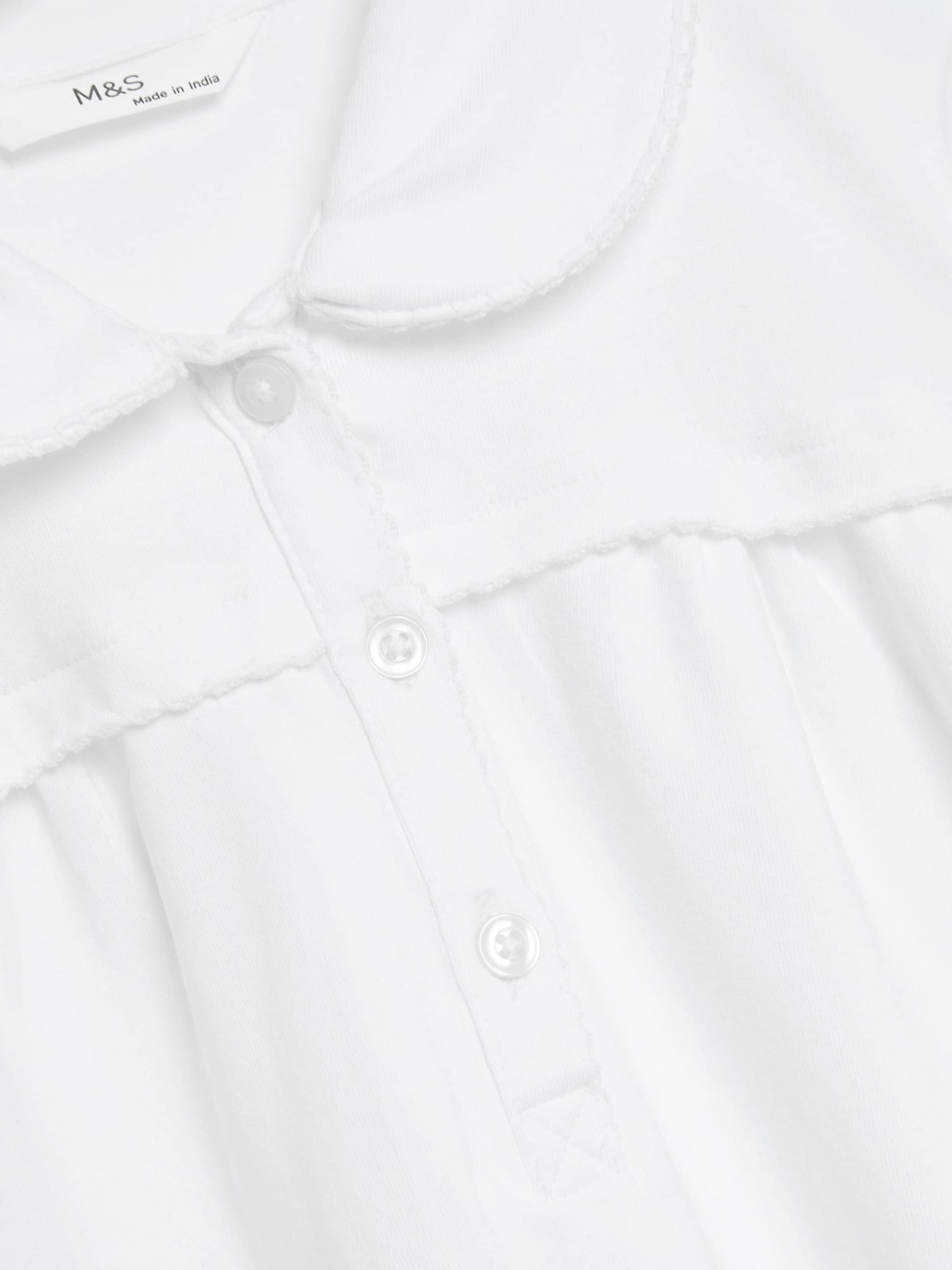 Top di Marks & Spencer in bianco: frontale