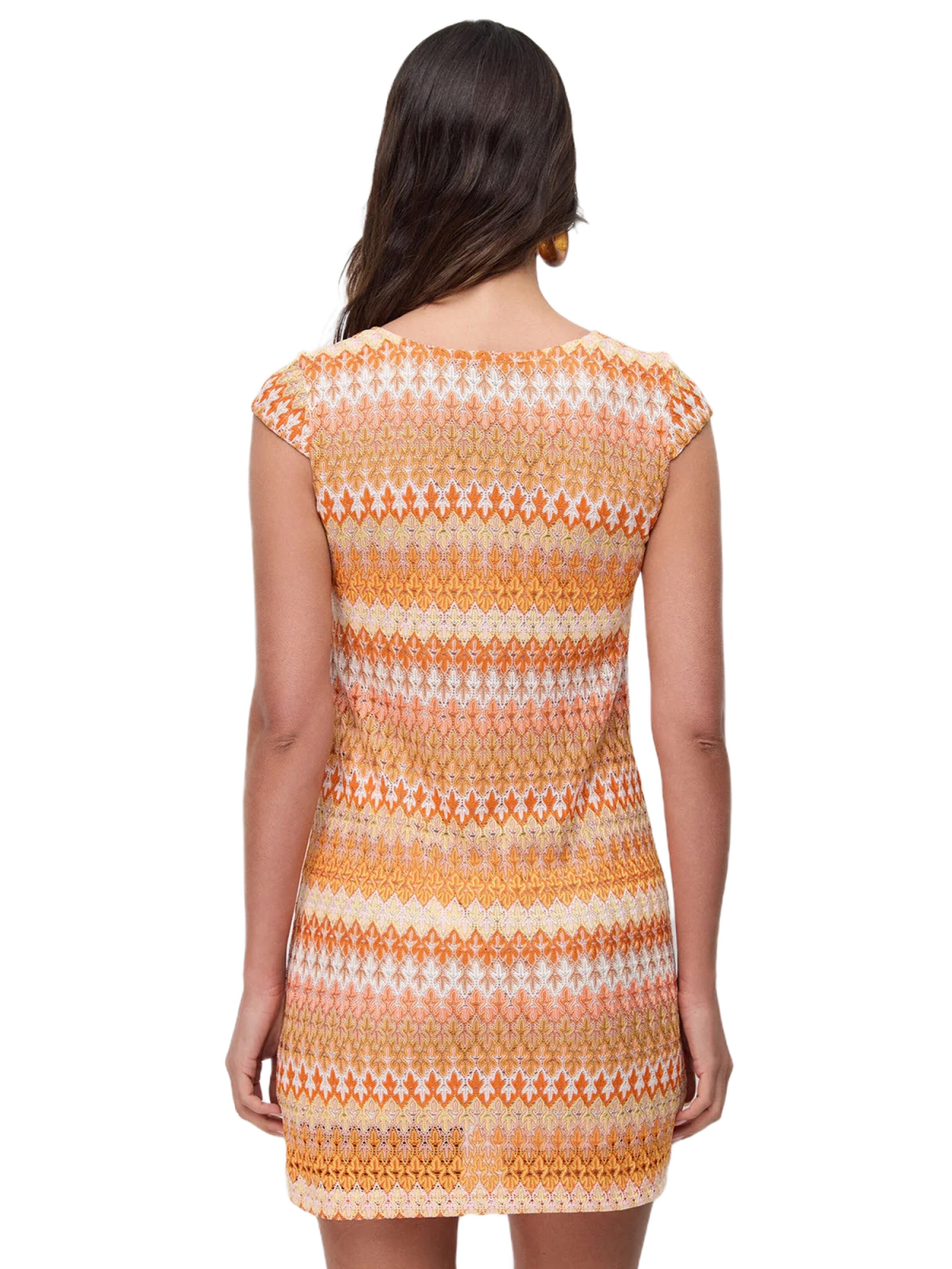 No Matter What Dress in Orange