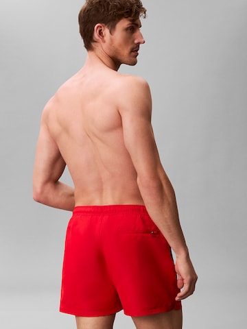 Calvin Klein Swimwear Regular Swimming shorts in Red