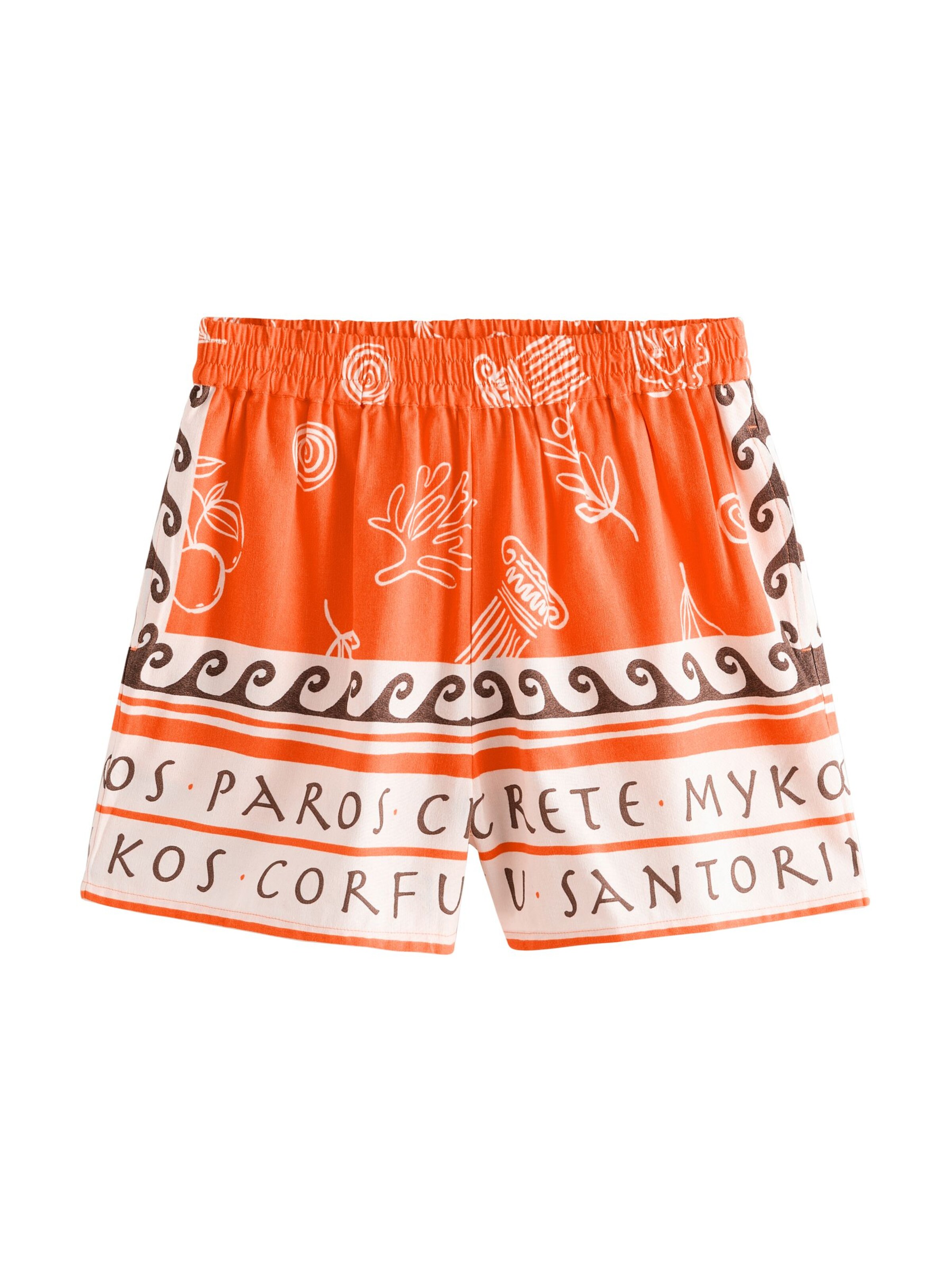 Next Regular Shorts in Orange: Vorderseite