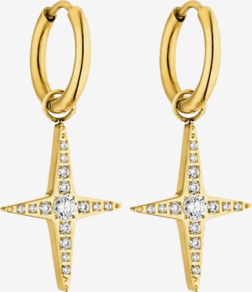 PURELEI Earrings 'Hele' in Gold: front