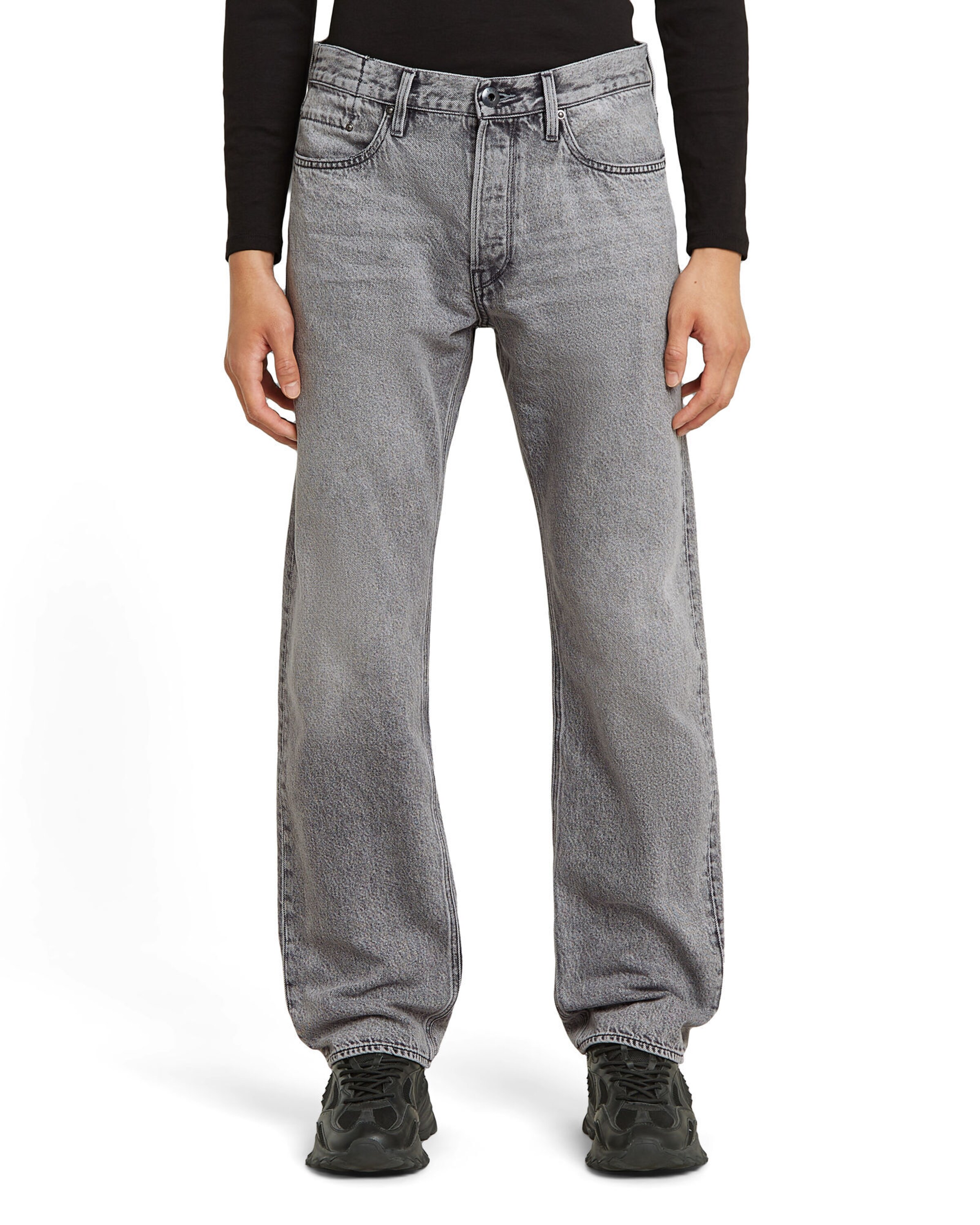 G-STAR Regular Jeans in Grijs: voorkant