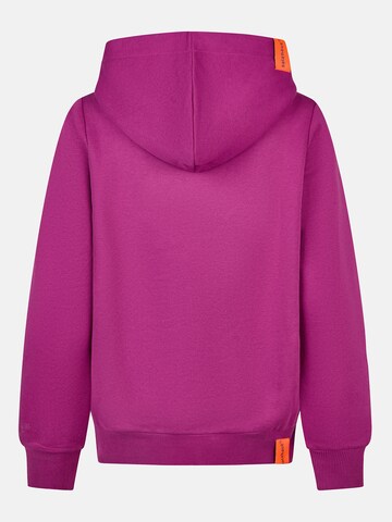 salzhaut Sweatshirt 'Sünn - Moin' in Lila: terug