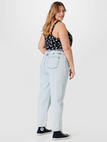 Effilé Jean Trendyol Curve en bleu