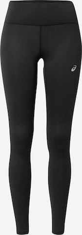 Skinny Pantalon de sport 'Core' ASICS en noir : devant
