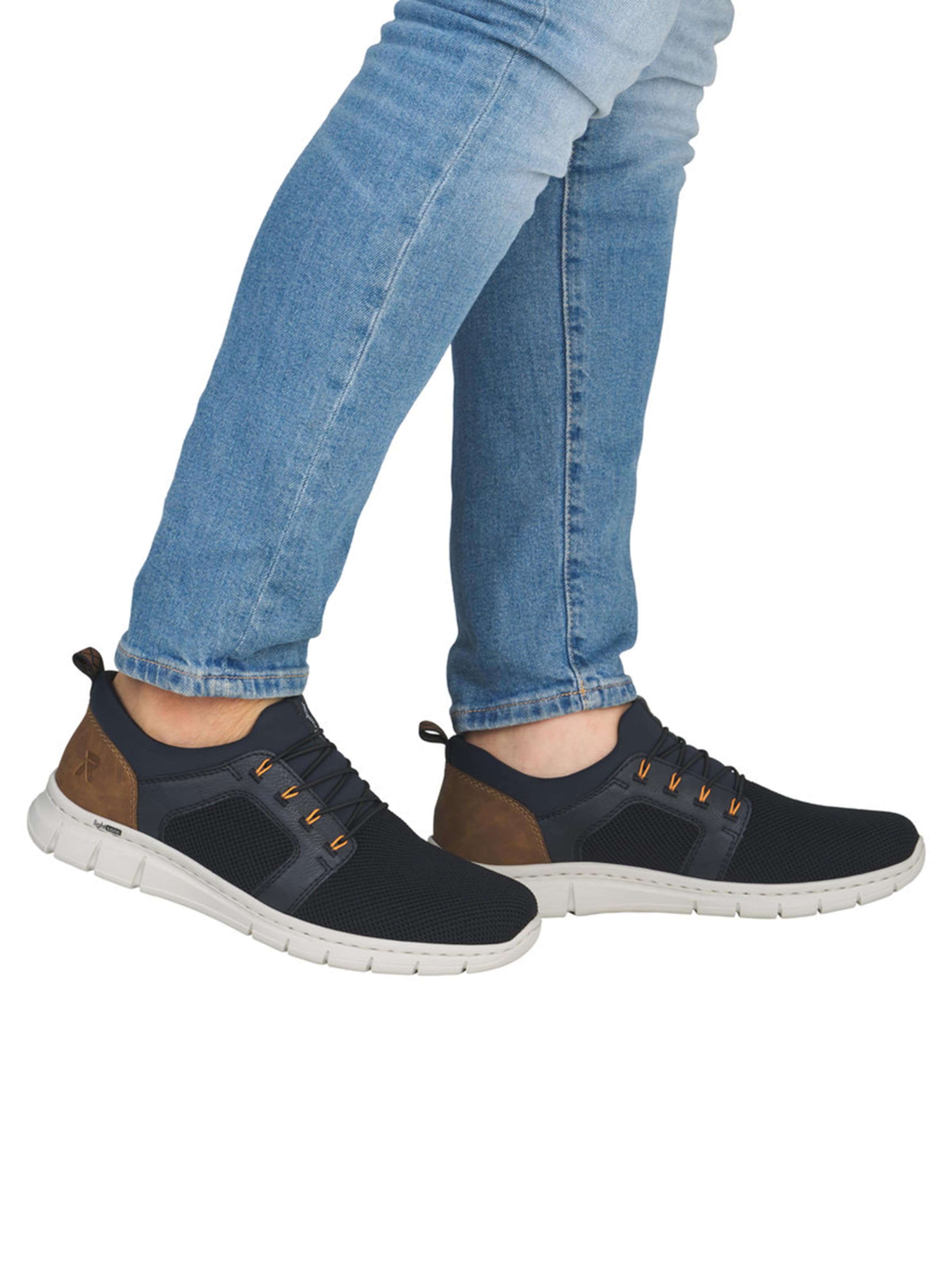 Rieker Slip-on obuv - Modrá: predná strana