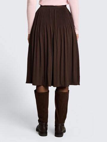 TOM TAILOR Skirt in Brown