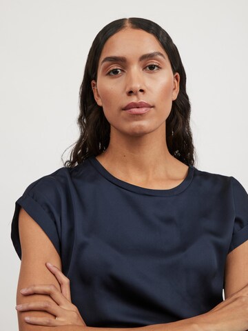 VILA Shirt 'ELLETTE' in Blau