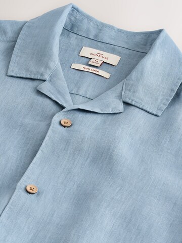Next Regular Fit Hemd in Blau