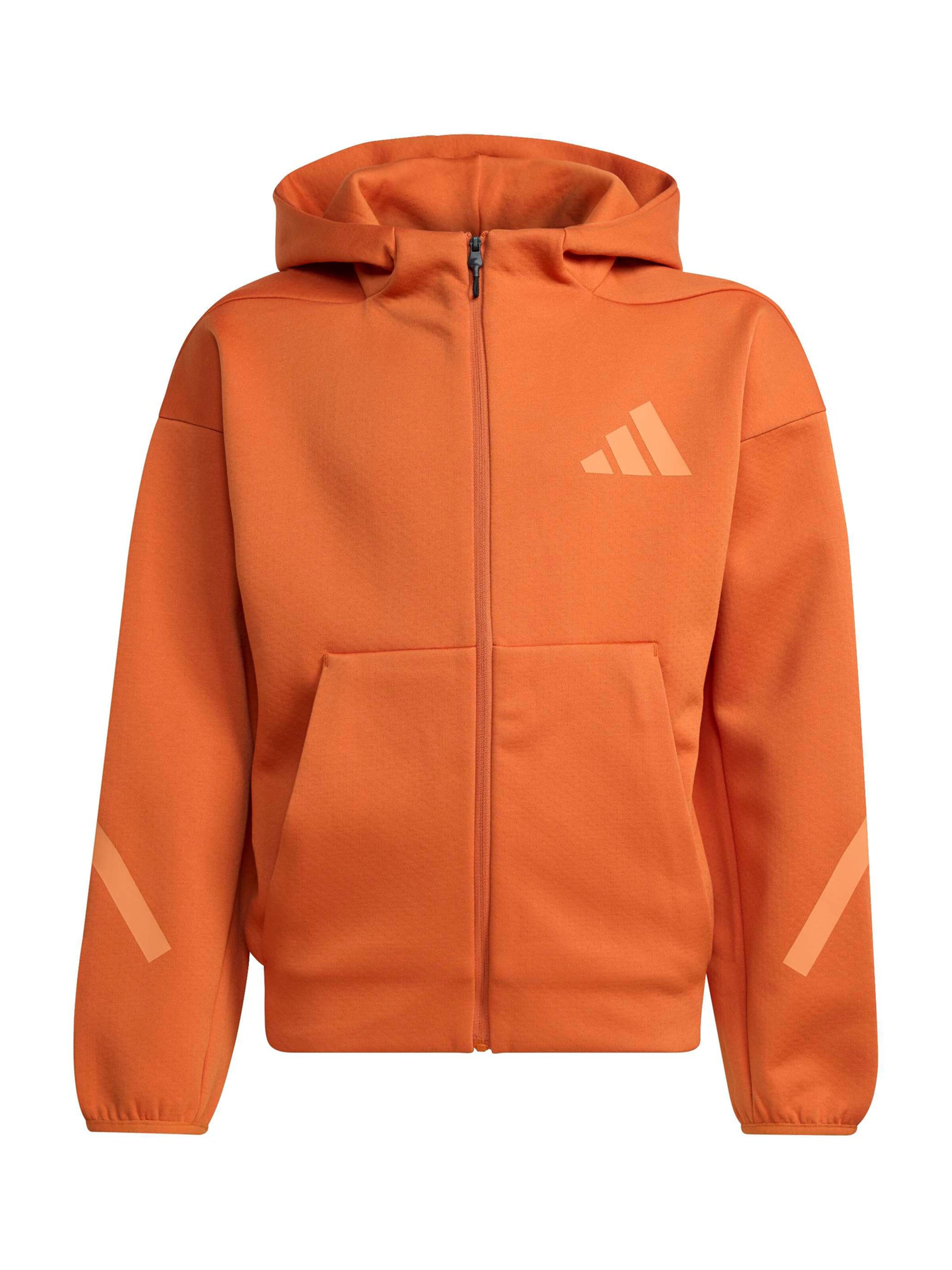 ADIDAS SPORTSWEAR Спортивная кофта 'Z.N.E.' в Оранжевый: спереди