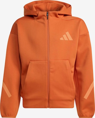 ADIDAS SPORTSWEAR Спортивная кофта 'Z.N.E.' в Оранжевый: спереди