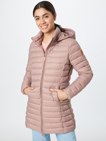 SAVE THE DUCK Přechodný kabát 'CAROL' – pink: přední strana