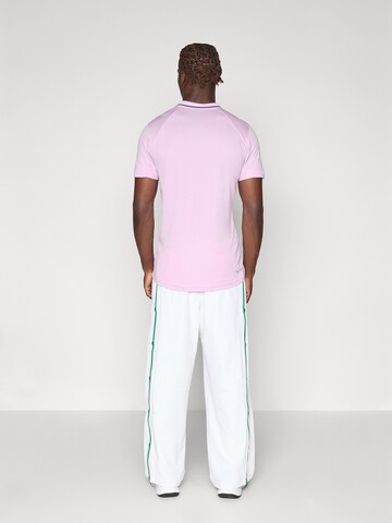 ADIDAS ORIGINALSWide Leg/ Široke nogavice Hlače - bijela boja: stražnji dio