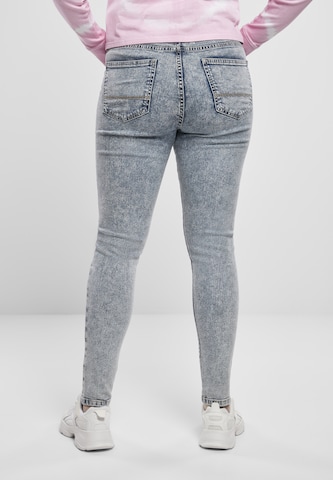 Urban Classics Skinny Jeans in Blauw