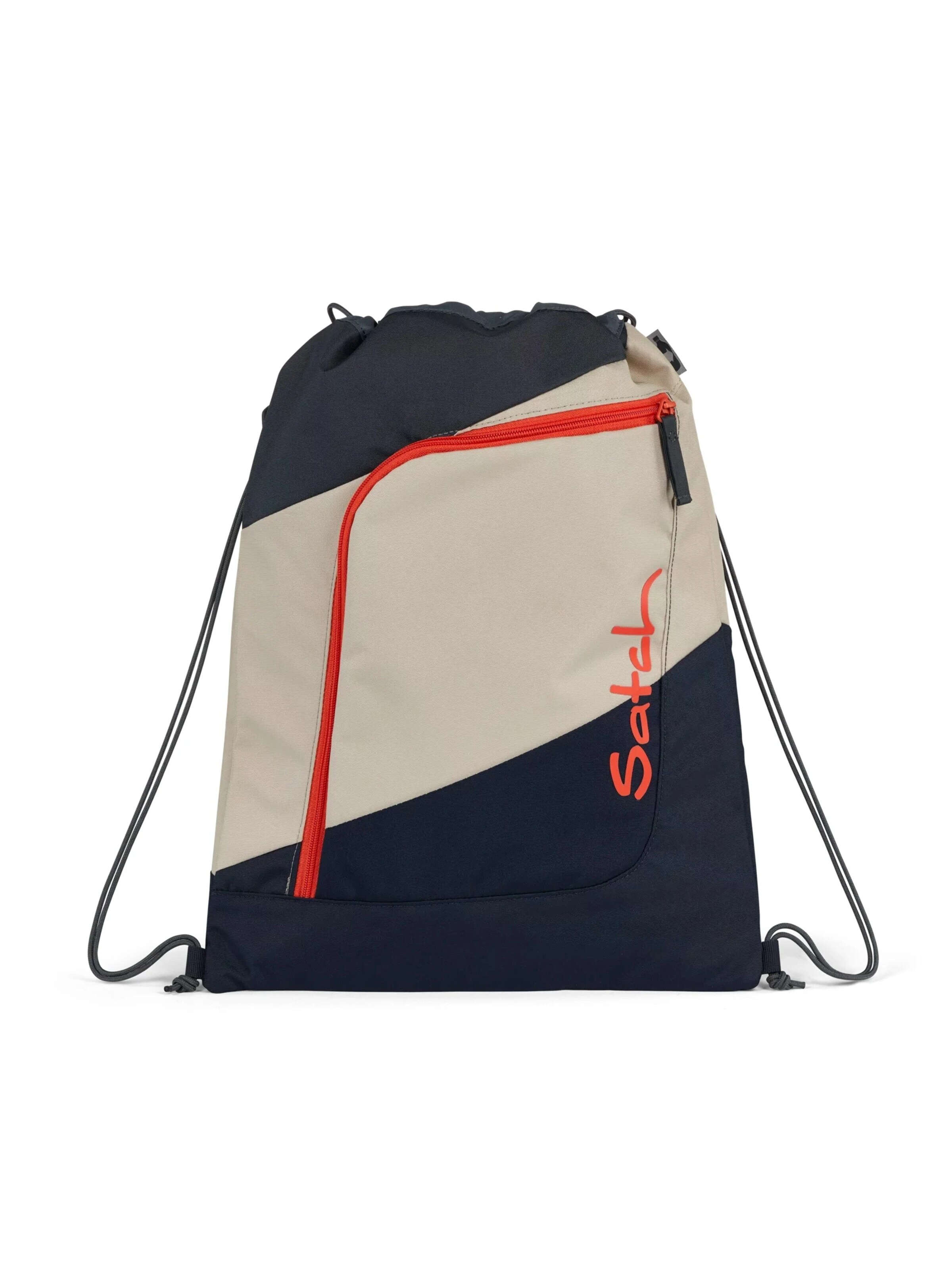 Satch Gym Bag 'Sportbeutel Sportbeutel' in Beige: front