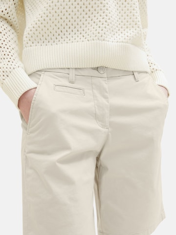 regular Pantaloni chino di TOM TAILOR in beige