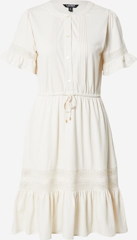 Lauren Ralph Lauren Košilové šaty 'DEQUAN' – béžová: přední strana