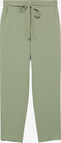 MANGO Pants 'Semiflu' in Green: front