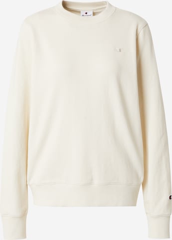 Champion Authentic Athletic Apparel Sweatshirt in Gelb: Vorderseite