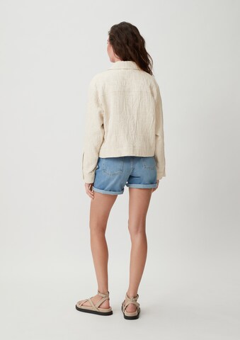 comma casual identity Tussenjas in Beige: terug