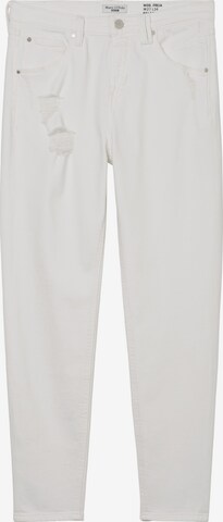 Marc O'Polo DENIM Tapered Jeans 'Freja' in White: front