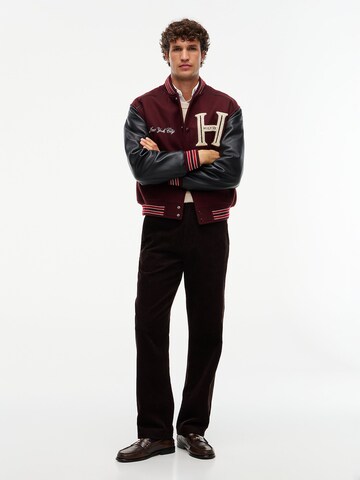 TOMMY HILFIGER Regular Chino Pants 'Dover' in Brown