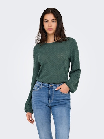 ONLY Bluse 'ONLBELLE' i grøn: forside