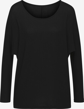 LASCANA Shirt in Black: front