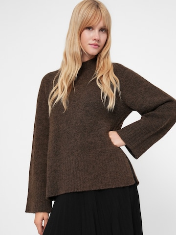 JDY Sweter 'JDYJOVIE' w kolorze brązowy