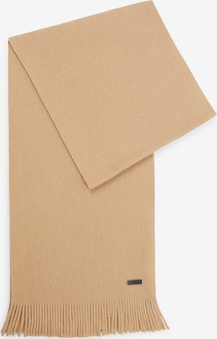 BOSS Schal 'Albas' in Beige: Vorderseite