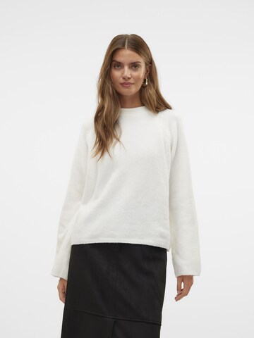 VERO MODA Pullover 'Elowen' in Weiß: Vorderseite