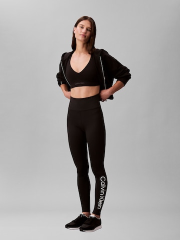 Calvin Klein Sport Bustier Sport bh in Zwart