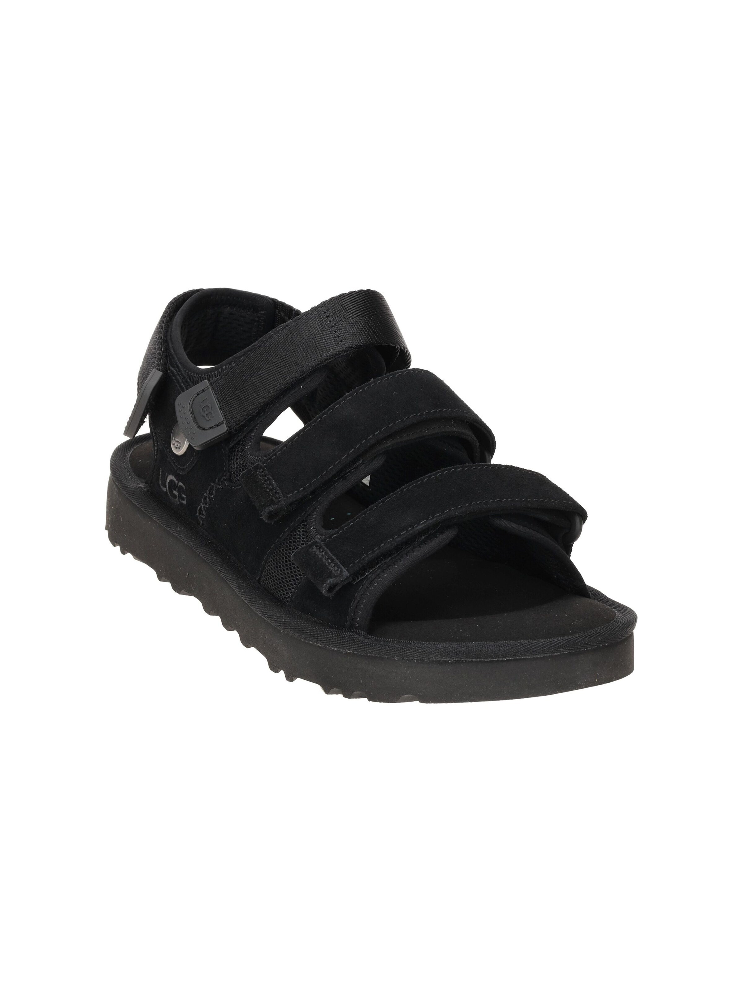 UGG Sandały 'UGG GOLDENCOAST Herren Sandale schwarz 1153095' w kolorze czarny