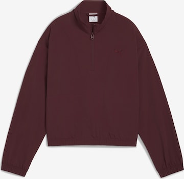 Veste mi-saison PUMA en rouge : devant