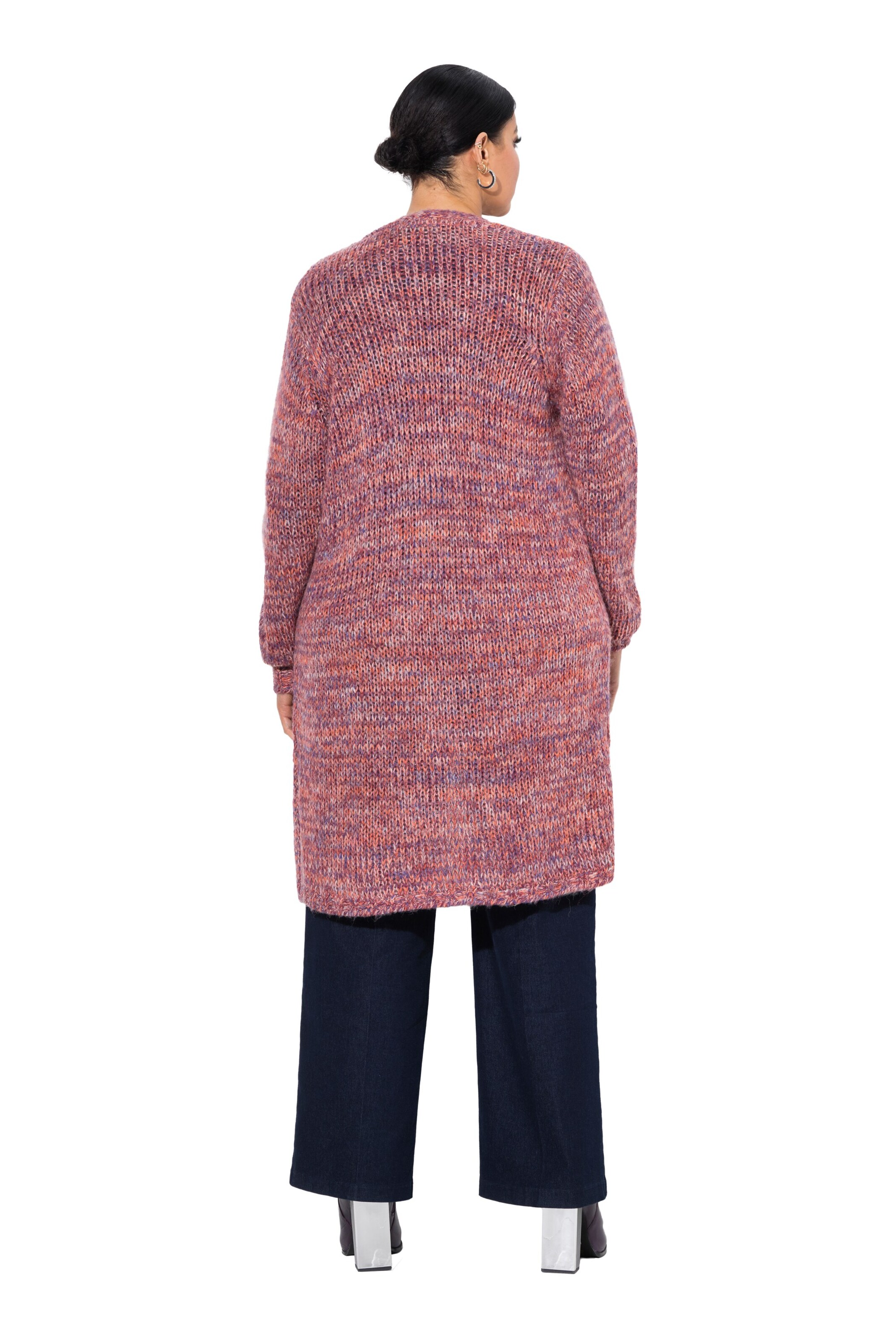 Ulla Popken Knit cardigan in Brown