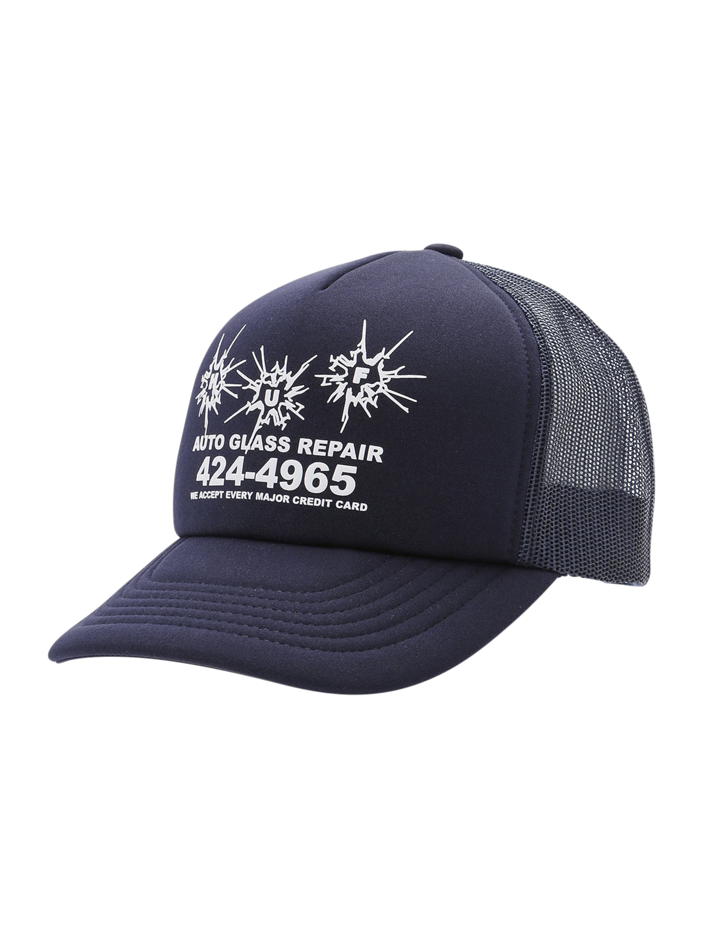 mėlyna HUF Kepurė 'Auto Glass': priekis