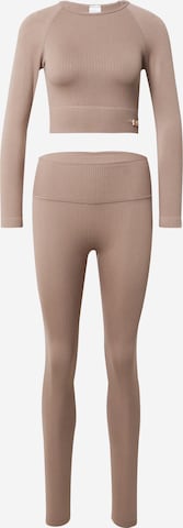 Misspap Sweat suit in Brown: front